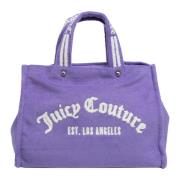 Juicy Couture Iris Towelling Tote bag Purple, Dam