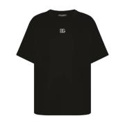 Dolce & Gabbana Rundhalsad T-shirt Black, Herr
