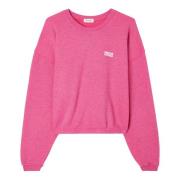 American Vintage Sweatshirts Pink, Dam