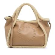 Stella McCartney Pre-owned Pre-owned Tyg handvskor Beige, Dam