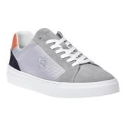 Baldinini Sneaker in grey suede Gray, Herr