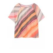 Gustav Amanda T-shirt med Breda ärmar Multicolor, Dam