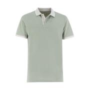 Eleventy Polo Shirts Green, Herr