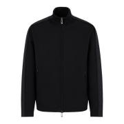 Emporio Armani Zip-throughs Black, Herr