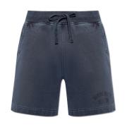 Woolrich Shorts med logotyp Blue, Herr