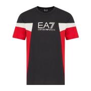 Emporio Armani EA7 T-Shirts Multicolor, Herr