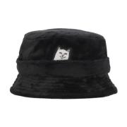 Ripndip Sherpa Bucket Hat Svart Streetwear Black, Herr