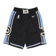 Nike NBA City Edition 2023/24 Basketball Shorts Black, Herr