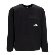 The North Face Tech Crewneck Sweatshirt Svart Streetwear Black, Herr