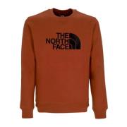 The North Face Brandy Brown Crewneck Sweatshirt Drew Peak Brown, Herr