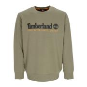 Timberland Wwes Crewneck Sweatshirt Cassel Earth Green, Herr