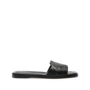 Alexander McQueen Sliders Black, Dam