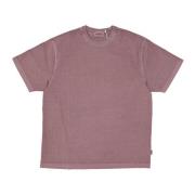 Carhartt Wip Taos Tee Daphne Garment Dyed T-Shirt Pink, Herr