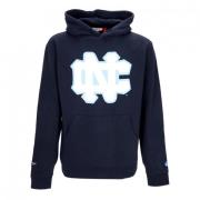 Mitchell & Ness Ncaa Large Logo Hoodie Unchee Navy Blue, Herr