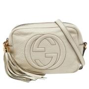 Gucci Vintage Pre-owned Laeder gucci-vskor Beige, Dam