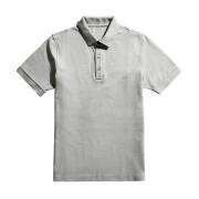 Fay Polo Shirts Gray, Herr