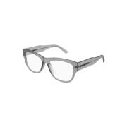 Balenciaga Stiliga Grå Glasögon för Moderna Kvinnor Gray, Dam