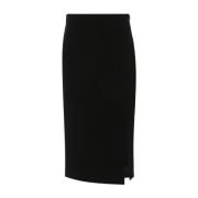 Moschino Midi Skirts Black, Dam