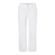 MAC Straight Jeans White, Dam