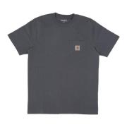 Carhartt Wip Pocket Tee Jura Streetwear T-shirt Man Gray, Herr