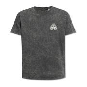 Moose Knuckles T-shirt med logotyp Gray, Herr
