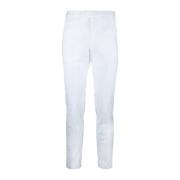 PT Torino Slim-fit Trousers White, Herr