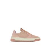 Panchic P02 Woman's Low-Top Sneaker Suede Leather Powder Pink Pink, Da...