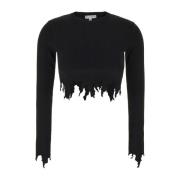 JW Anderson Long Sleeve Tops Black, Dam