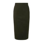 Max Mara Midi Skirts Green, Dam