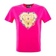 Versace Jeans Couture T-Shirts Yellow, Dam