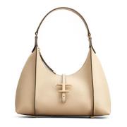 Tod's Shoulder Bags Beige, Dam