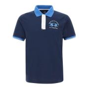 La Martina Polo Shirts Blue, Herr
