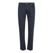 Jacob Cohën Marinblå Nick Slim Jeans Blue, Herr