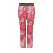 Gustav Slim-fit Trousers Pink, Dam