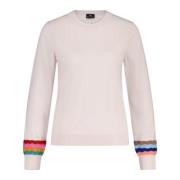 PS By Paul Smith Round-neck Knitwear Pink, Herr
