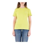 Dondup T-Shirts Yellow, Dam