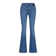 7 For All Mankind Flared Jeans Blue, Dam
