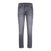 Hugo Boss Slim-fit Jeans Gray, Herr