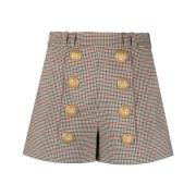 Balmain Short Shorts Multicolor, Dam