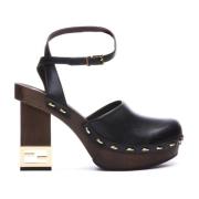 Fendi Shoes Black, Dam