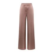 Maliparmi Wide Trousers Brown, Dam