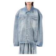 Vetements Denim Jacka Blue, Dam