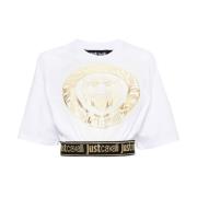 Just Cavalli T-Shirts White, Dam