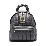 Love Moschino Backpacks Black, Dam