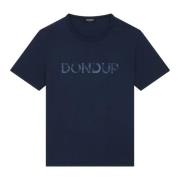 Dondup T-Shirts Blue, Herr