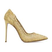 Le Silla Dekorerade pumps Yellow, Dam