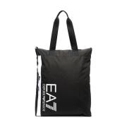 Emporio Armani EA7 Tote Bags Black, Herr