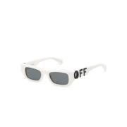 Off White Vita solglasögon med originalfodral White, Unisex