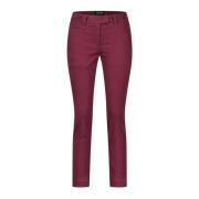 Dondup Slim-fit Trousers Red, Dam