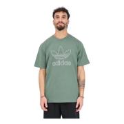 Adidas Originals Vintage Grön Trefoil T-shirt Green, Herr